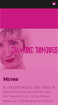 Mobile Screenshot of diamondtongues.com